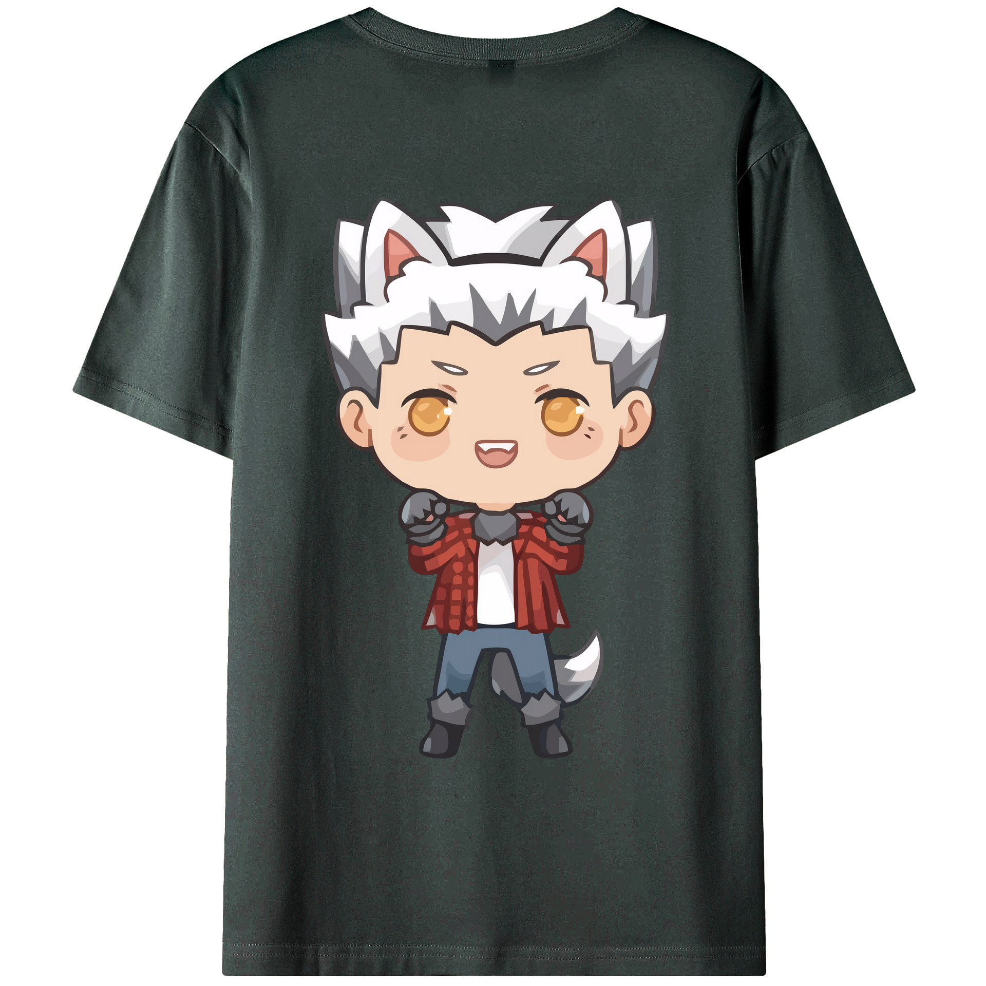 （画像用） ハイキュー!! Haikyu!! 綿100％ メンズ半袖Tシャツ（バックプリント） 通気性